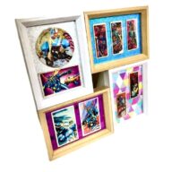 イナズマン・キカイダー・超人バロムワンのメンコ額装‼️限定1点