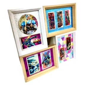 イナズマン・キカイダー・超人バロムワンのメンコ額装‼️限定1点