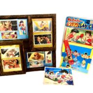 あしたのジョー‼️メンコ額装とボクシングエレキゲームとポストカードの3点セット‼️限定1点‼️