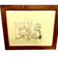 ルパン三世 モバイル用フレーム原画 石川五右ェ門・峰不二子 限定1枚！！