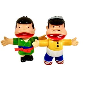 ソフビ 『天才バカボン』のバカボンとバカボンのパパのセット 限定1点