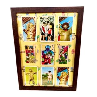 メンコ額装！マグマ大使&ビッグX！限定1点！