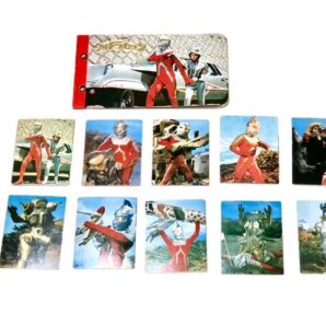 ウルトラセブン 丸昌製品 カードホルダー&カード（10枚）限定1点