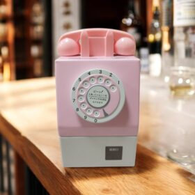 懐かしのレトロ缶❗️ピンク電話 チョコレート入り 限定1点