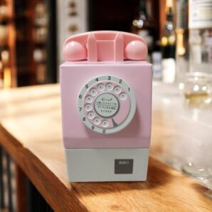 懐かしのレトロ缶❗️ピンク電話 チョコレート入り 限定1点