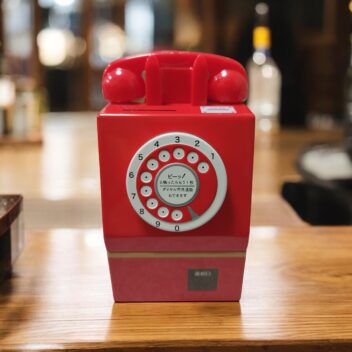 懐かしのレトロ缶❗️ 赤電話缶 チョコレート入り❗️限定1点