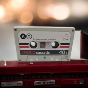 懐かしのチョコカセット・グレー❗️限定1点