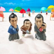 時代劇ヒーロー　ミニフィギュア　三船敏郎・勝新太郎・若山富三郎の3体セット❗️限定1セット❗️