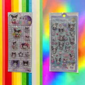 水入りぷっくりシール2枚セット（A）クロミ限定1点