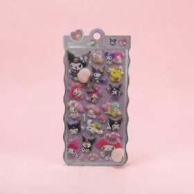 ぷっくりシール（A）マイメロディ・クロミ限定1点