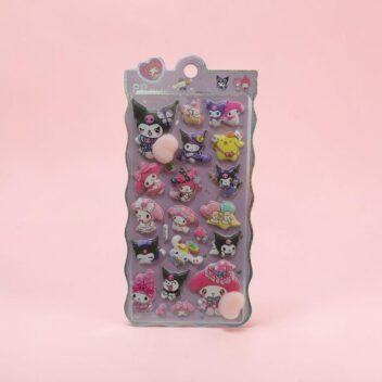 ぷっくりシール（A）マイメロディ・クロミ限定1点