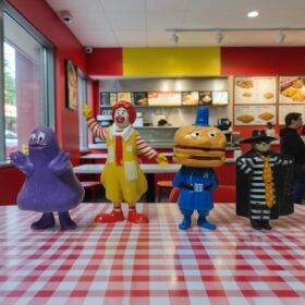 マクドナルド ミニフィギュア4種類セット！限定1点！