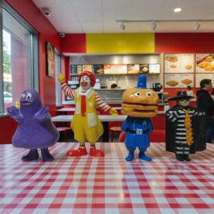 マクドナルド ミニフィギュア4種類セット！限定1点！